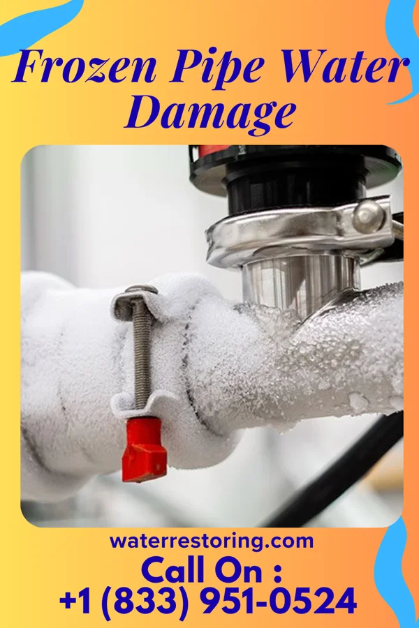 Frozen Pipe Water Damage in Caldwell, NJ